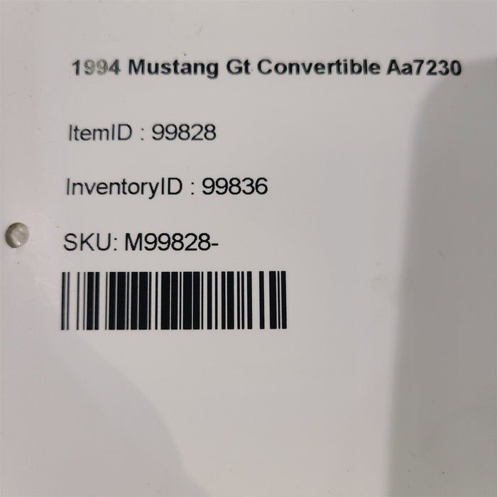 94-04 Mustang Battery Hold Down Tab & Bolt Aa7230