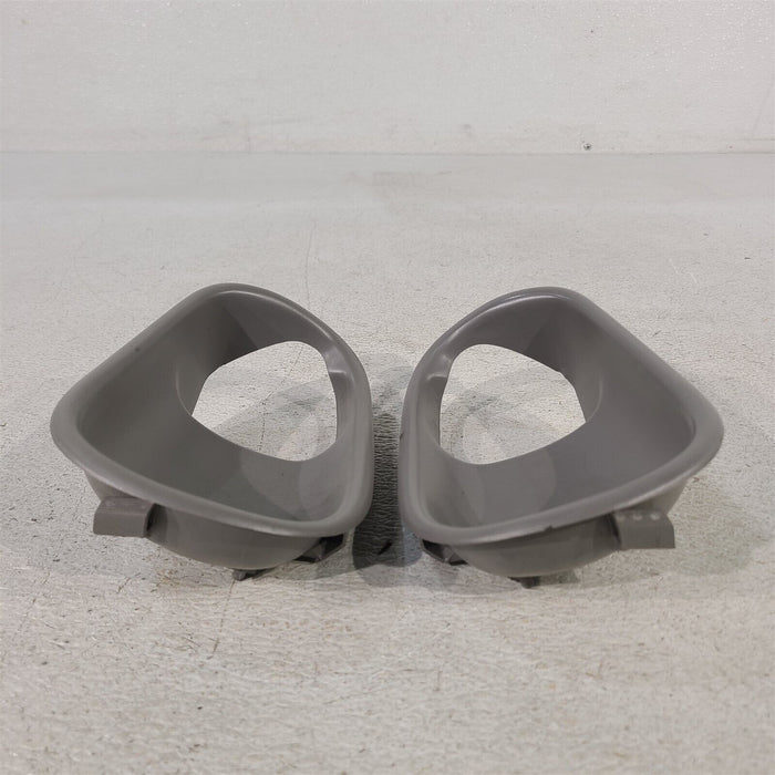 94-04 Mustang Interior Door Handle Release Trim Bezels Cups Grey Aa7210