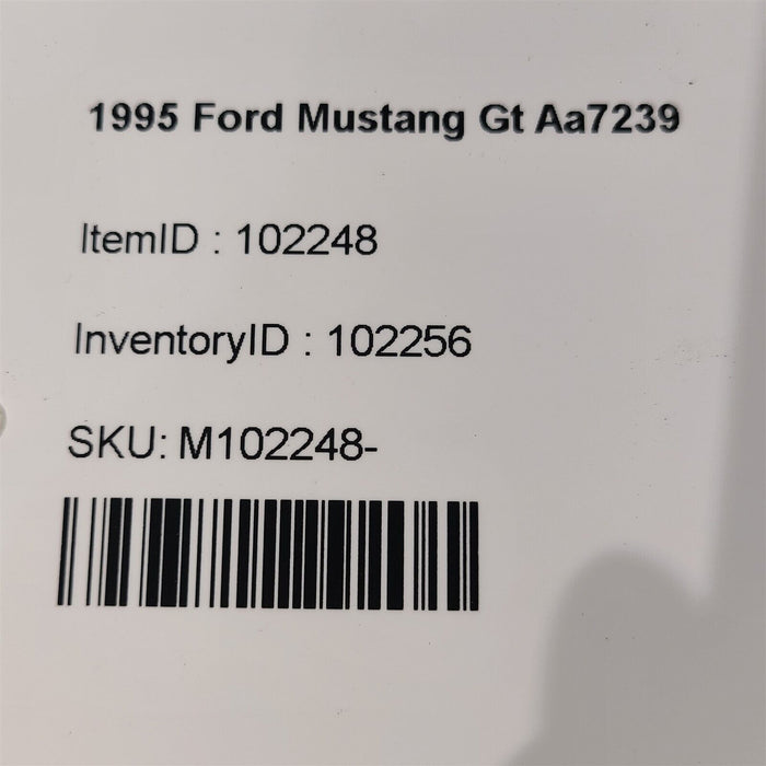 1994-2004 Mustang Convertible Quarter Post Rubber Weatherstrip Seals Oem Aa7239