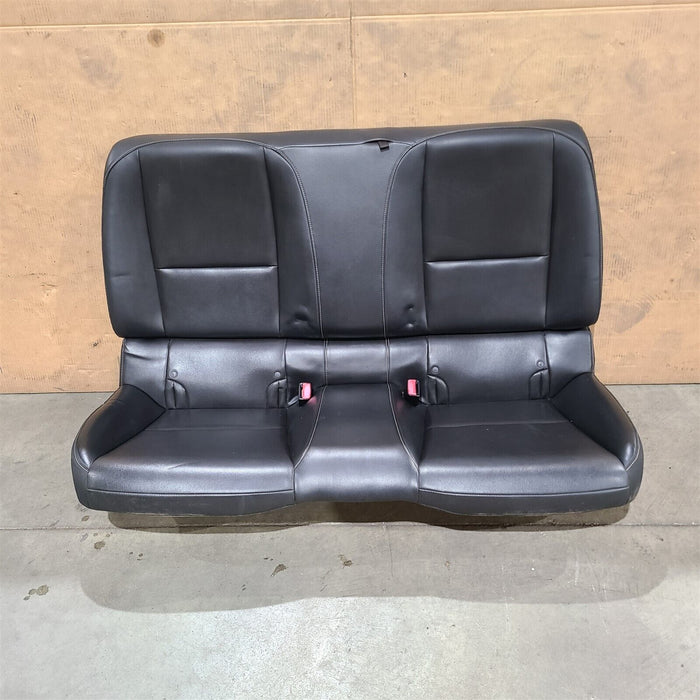 10-15 Camaro Ss Coupe Seats Front & Rear Set Black Leather Aa7238