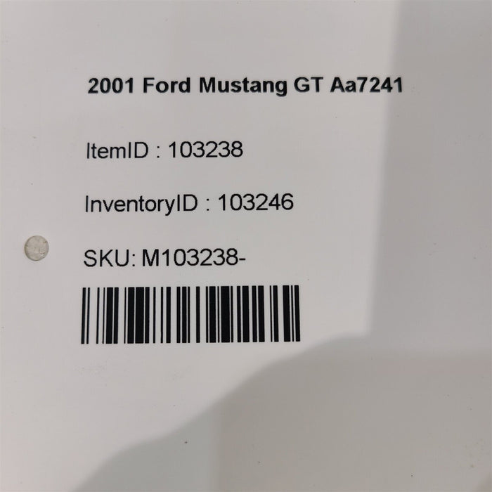 2001 Mustang Gt Ecu Computer Wiring Harness 4.6 Sohc Note Aa7241