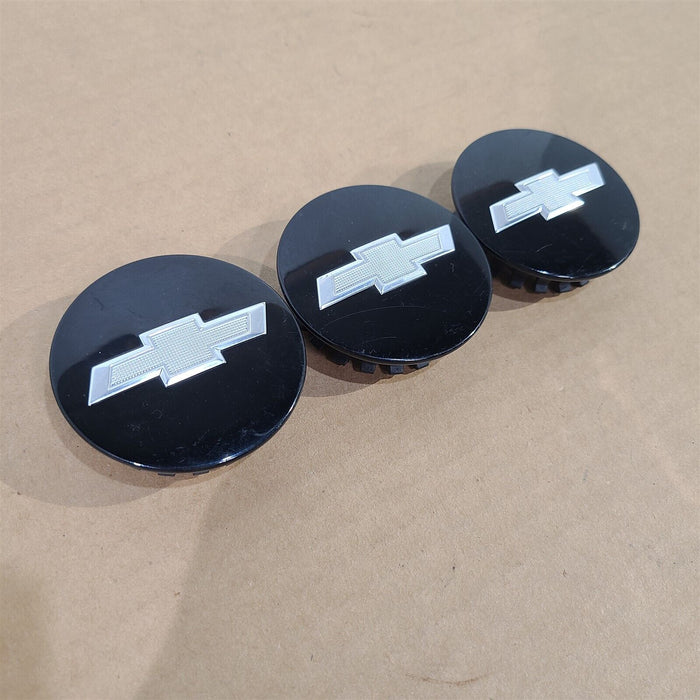 10-15 Camaro Center Caps Gloss Black Oem Gm 9595010 (3) Caps M97432