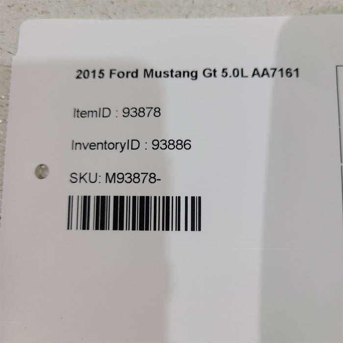 15-17 Mustang Gt Ebcm Abs Module Pump Controller Aa7161