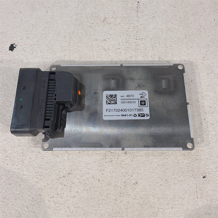 2018 Cadillac ATS-V Active Suspension Control Module 84214670 Aa7272