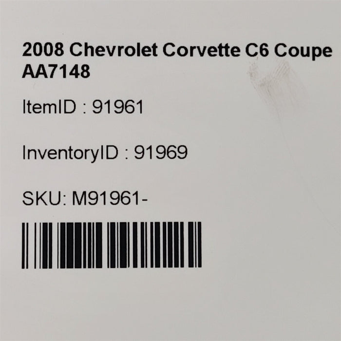 05-13 Corvette C6 Ac Compressor Belt Tensioner Air Conditioning Aa7148