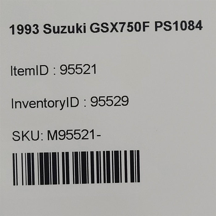 1993 Suzuki GSX750F Katana Speedometer Cable Hub Drive PS1084