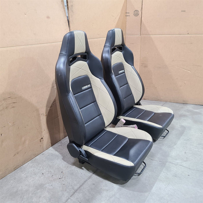Corbeau Trailcat Seats Seat Pair Front With Tracks For 99-04 Mustang Gt Aa7133