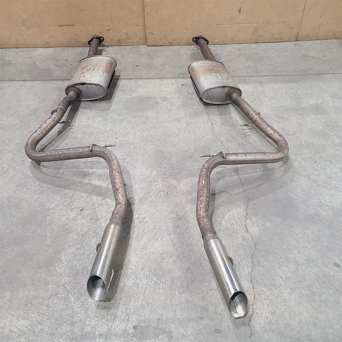 99 01 Mustang Cobra Factory Exhaust Mufflers Tailpipes 56K Aa7186