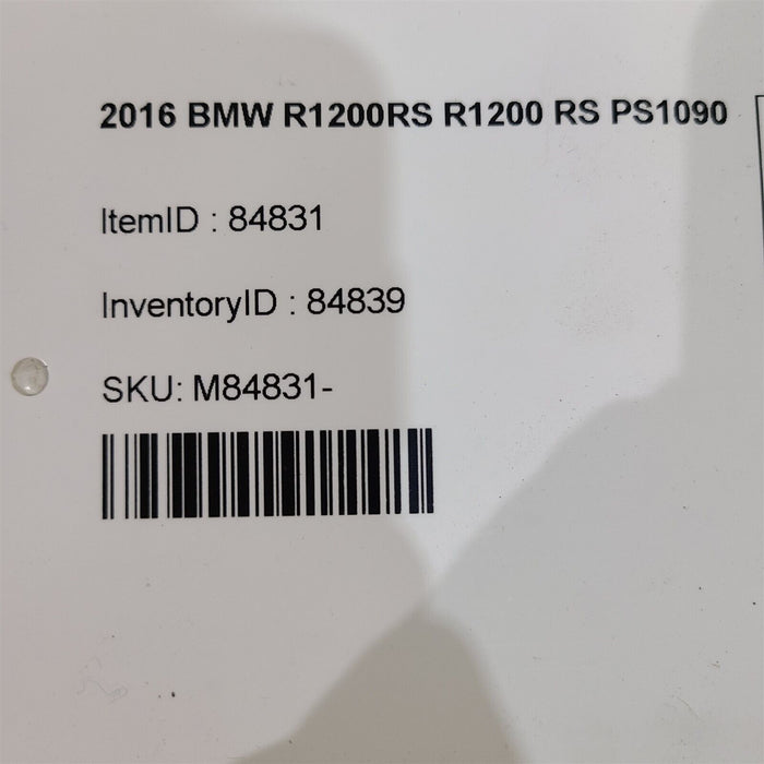 2016 BMW R1200RS R1200 RS Seat Supporting Bracket With Speed Sensor PS1090