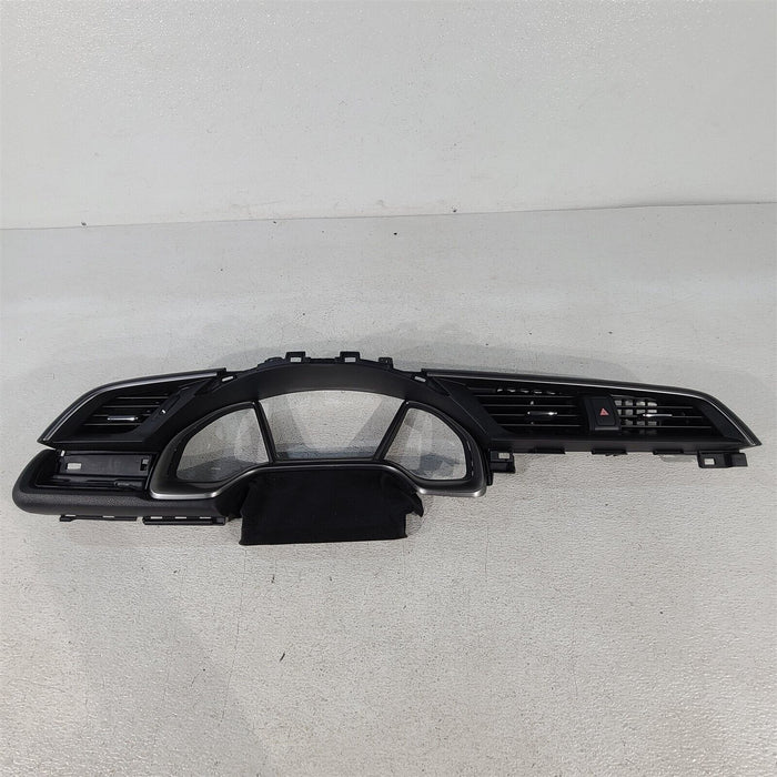 17-20 Honda Civic Si Cluster Bezel Instrument Panel Speedometer Dash Trim AA7219