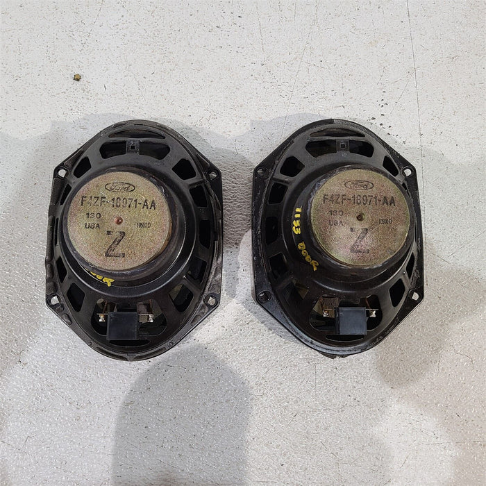 99-04 Mustang Door Speakers Oem Factory Pair Aa7133