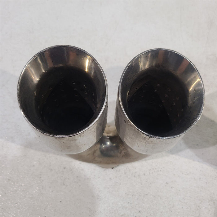 05-13 Corvette C6 Stainless Exhaust Tips Pair Oem M97752