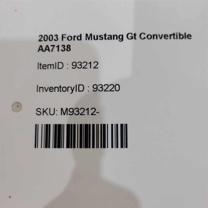 99-04 Mustang Automatic Shifter Floor Shift Gear Selector Aa7138