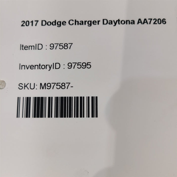 12-23 Dodge Charger Scat Pack Rear Main Seal Housing 6.4L HemiAA7206