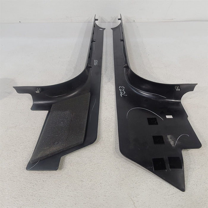 97-04 Corvette C5 Kick Panel Interior Trim Covers Black AA7223