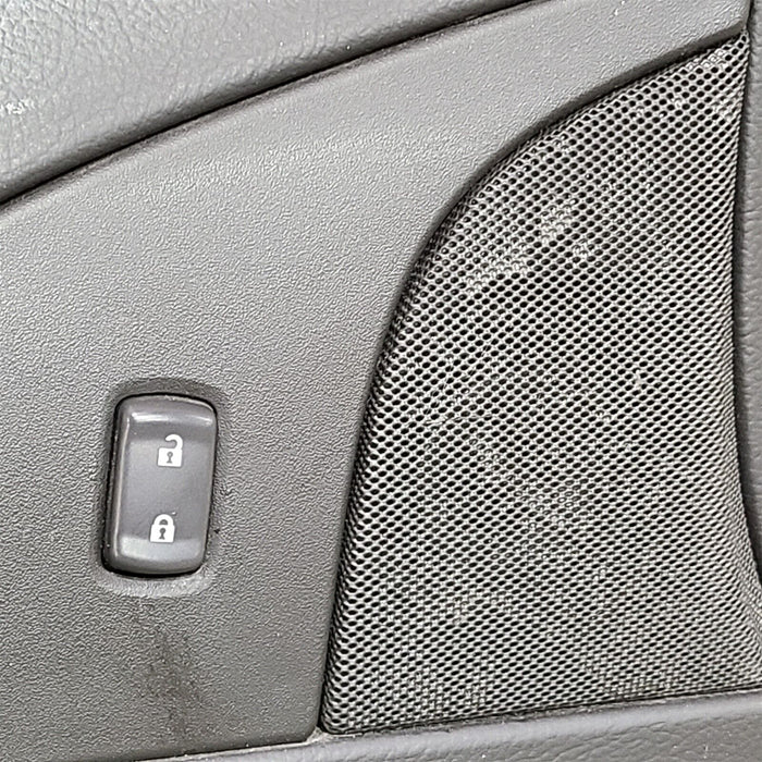 05-13 Corvette C6 Interior Door Trim Cover Panels Ebony Rh Lh Damaged Aa7148