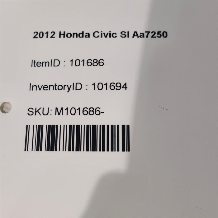 12-15 Honda Civic Si Rear Seat Belt Retractors Buckles Latches Set Lh Rh Aa7250