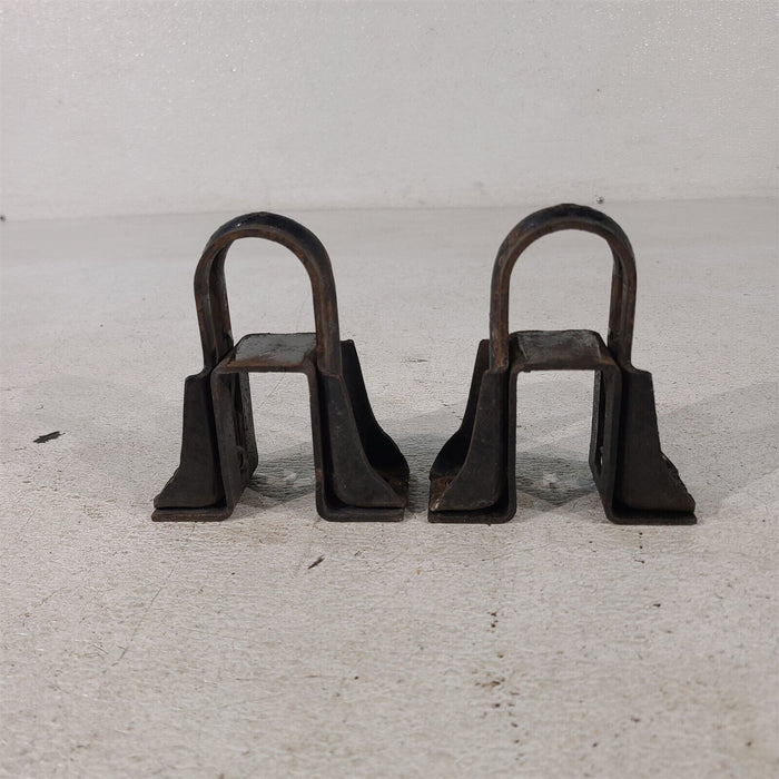 94-98 Mustang Front Sway Bar Mount Brackets Pair Aa7261