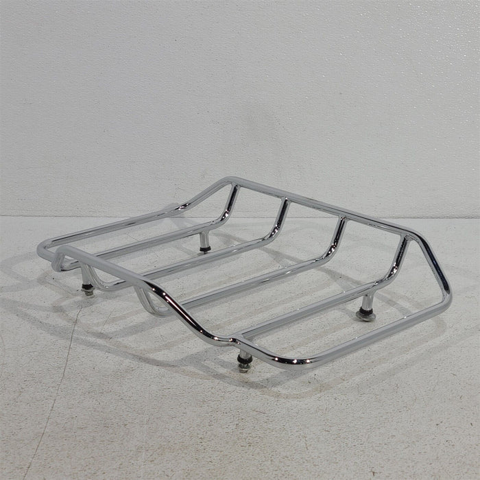 2003 Harley Electra Glide Classic Chrome Tour Pack Trunk Luggage Top Rack PS1088