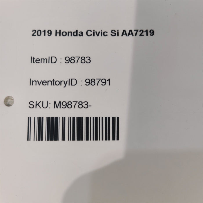 17-20 Honda Civic Si Manual Shift Shifter AA7219