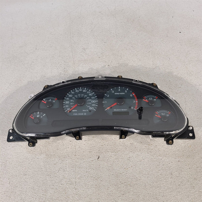 99-04 Mustang Gt Instrument Cluster 150 Mph Speedometer Gauges 153K Aa7203