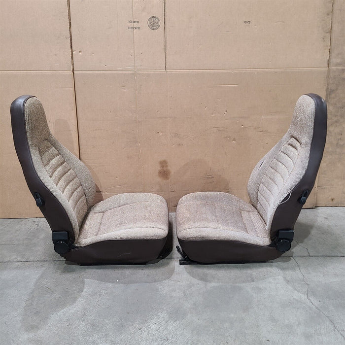 1983 Porsche 944 Front & Rear Seats Rear Seat Set Cloth Note AA7222