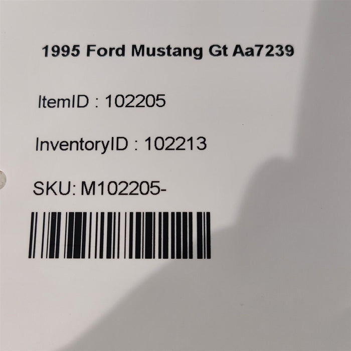 94-98 Mustang Gt Passenger Front Turn Signal Marker Light Housing Rh Aa7239
