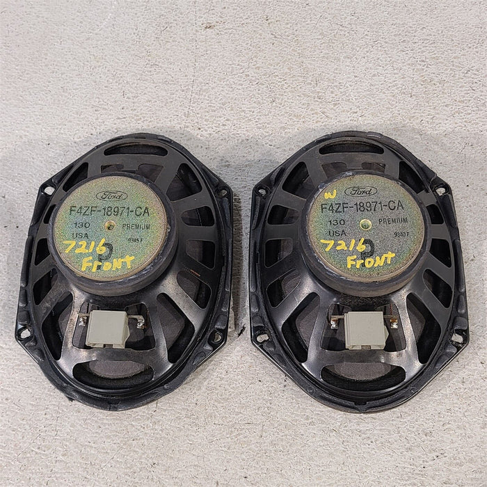 94-04 Mustang Door Speakers Oem Speaker Pair Aa7216