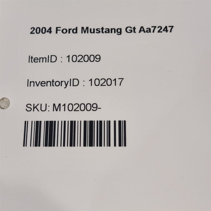 99-04 Mustang Gem Module Multi Function Module Yr33-14B205-Ab Oem Aa7247