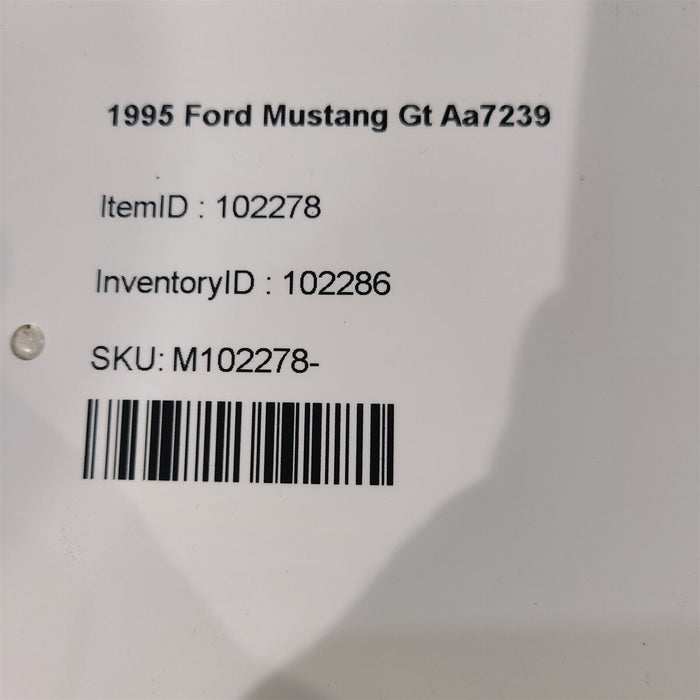 94-95 Mustang Gt Smog Vacuum Harness Emission Lines Egr Solenoids 5.0 Oem Aa7239