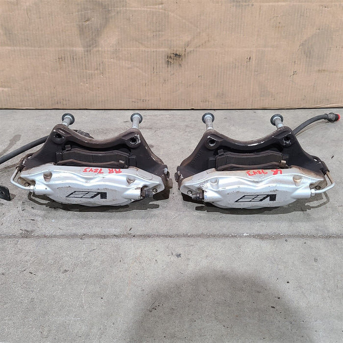 09-15 Cadillac Cts-V Coupe Brembo Brake Set Front Rear Calipers Aa7243