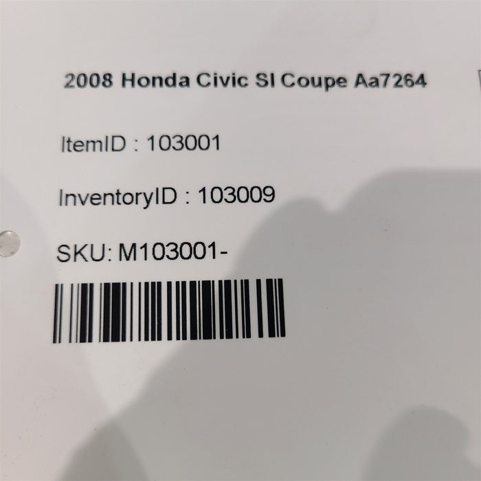 06-11 Honda Civic Si Hood Prop Rod Support Aa7264