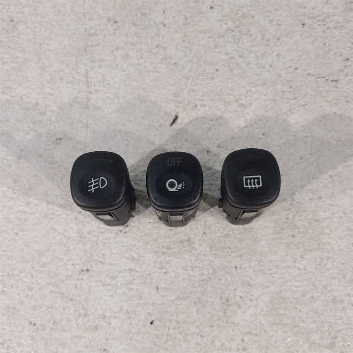 01-04 Mustang Gt Defrost - Traction Control - Fog Light Switches Set Oem Aa7241