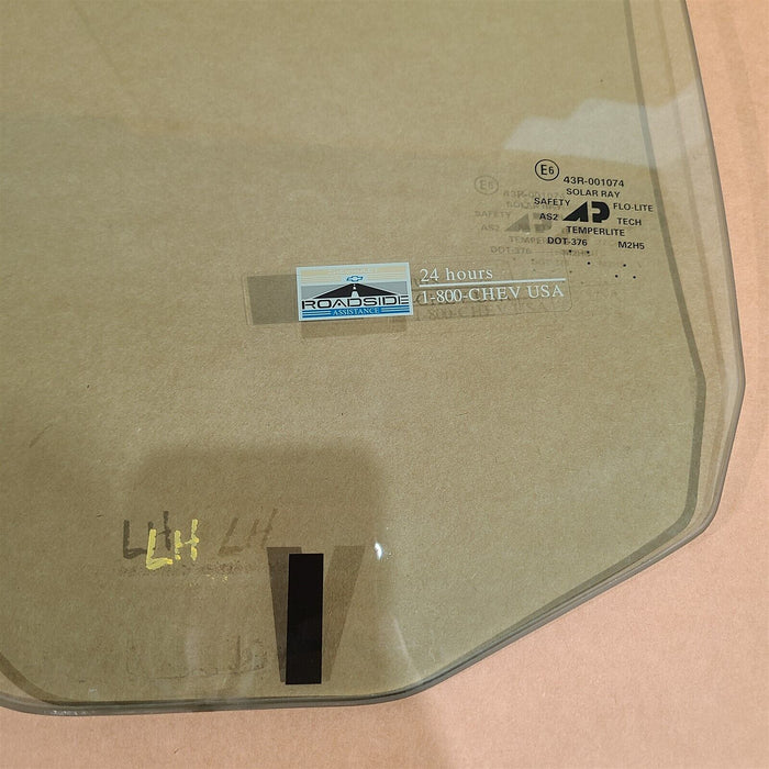 97-04 Corvette C5 LH Driver Door Glass Window Oem M97849