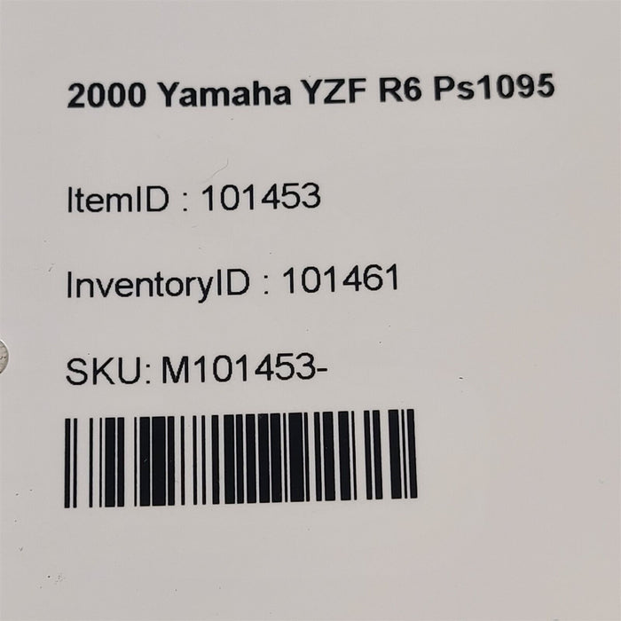 2000 Yamaha YZF R6 Horn Ps1095