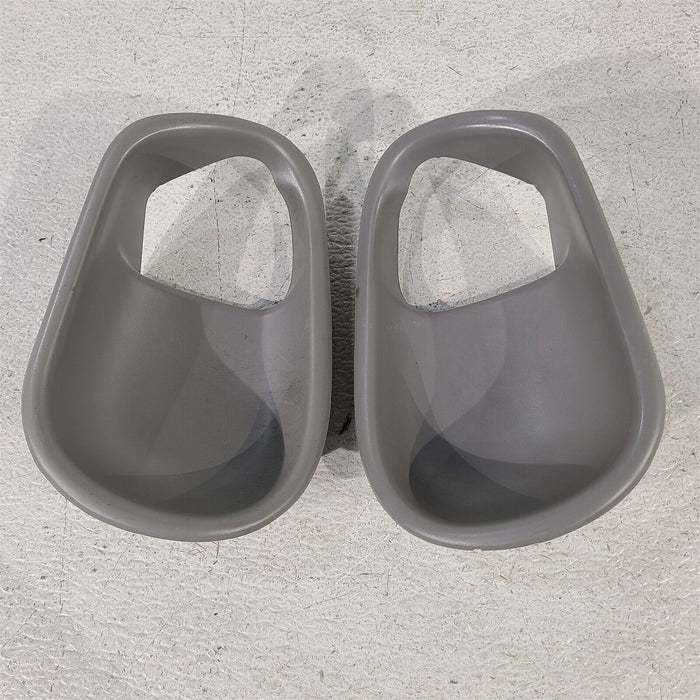 94-04 Mustang Interior Door Handle Release Trim Bezels Cups Grey Aa7210