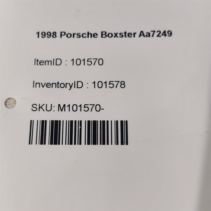 97-04 Porsche Boxster Air Cleaner Housing 2.5L Aa7249