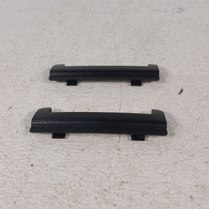 87-93 Ford Mustang Seat Belt Trim Insert Black Quarter Panel Aa7260