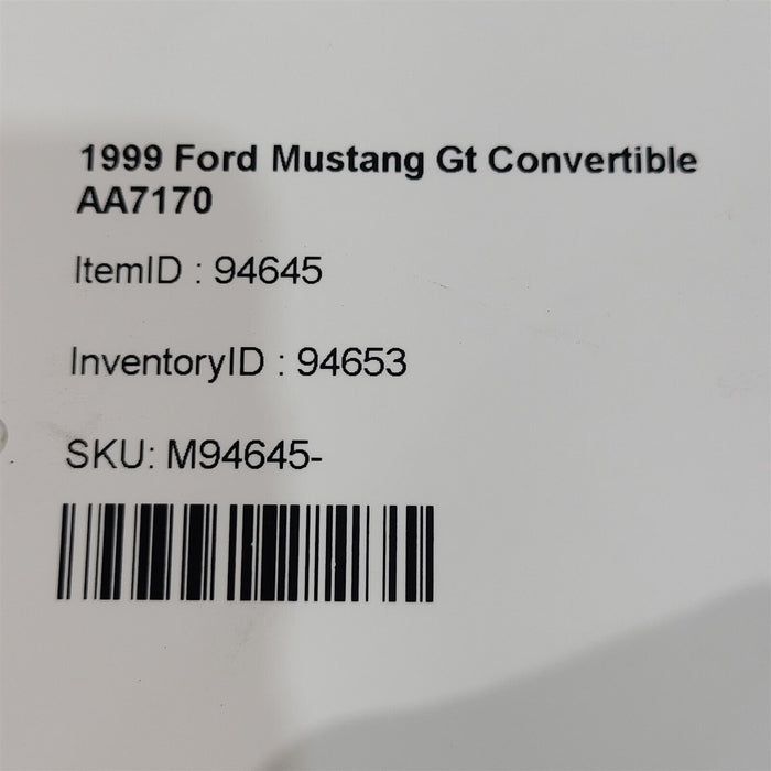 99-04 Mustang Gt Muffler Hanger Exhaust Mounting Bracket Hangers Mounts Aa7170