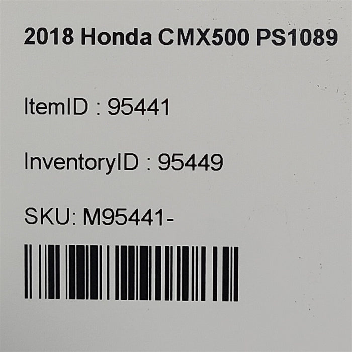 2018 Honda CMX500 Coolant Bottle Tank Reservoir PS1089