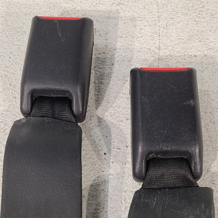 94-98 Mustang Rear Seat Belt Buckles Latches Pair AA7202