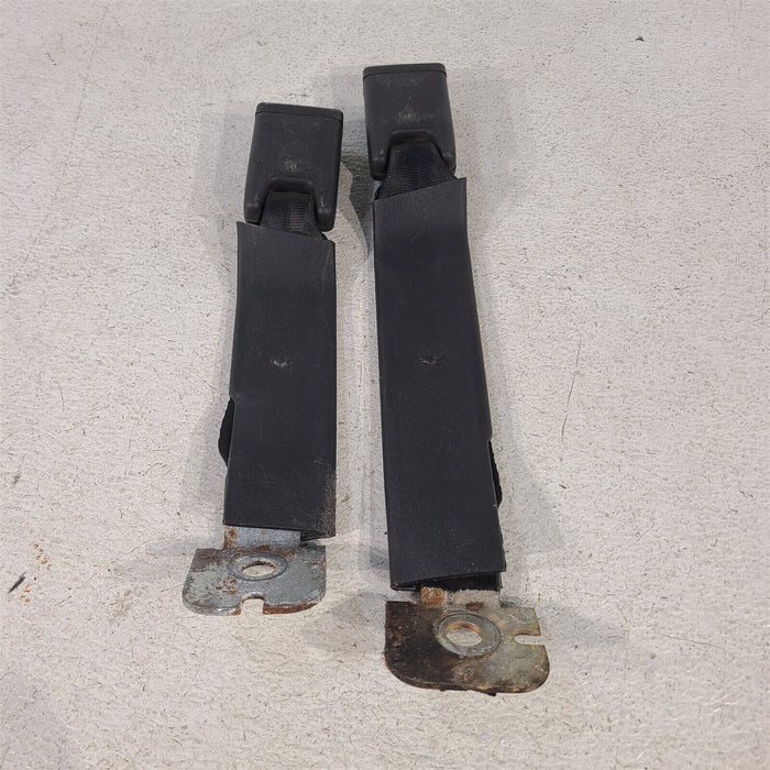 94-98 Mustang Rear Seat Belt Buckles Latches Pair AA7218