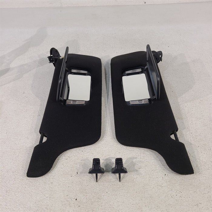 94-98 Mustang Coupe Sun Visors Black Visor Set Aa7226