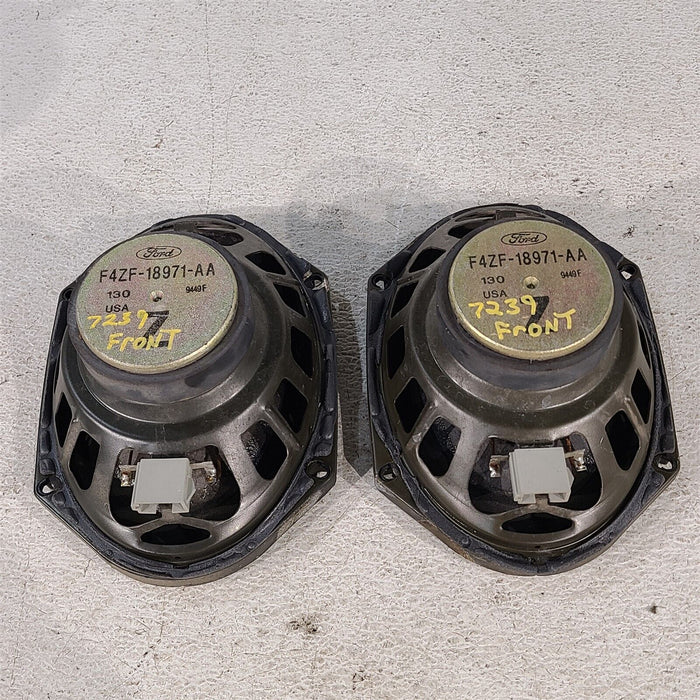 94-04 Mustang Door Speakers Oem Pair Aa7239