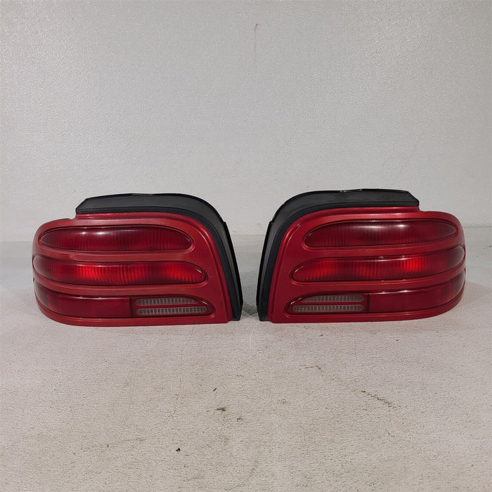 94-95 Mustang Tail Light Pair Lh Rh Driver Passenger Taillights Aa7239