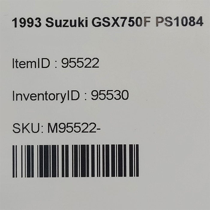 1993 Suzuki GSX750F Katana Kick Stand Safety Switch PS1084