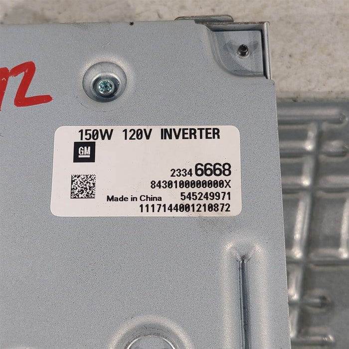 16-19 Cadillac ATS-V AC DC Power Control Module 23346668 Aa7272