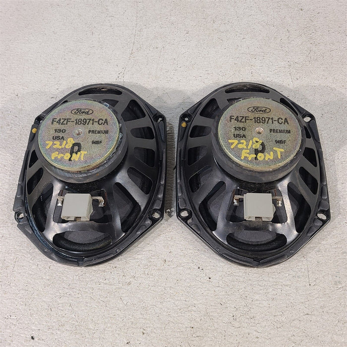 94-04 Mustang Door Speakers Oem Pair AA7218