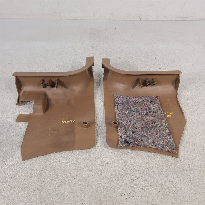 94-98 Mustang Interior Kick Panels Saddle Oem Aa7230