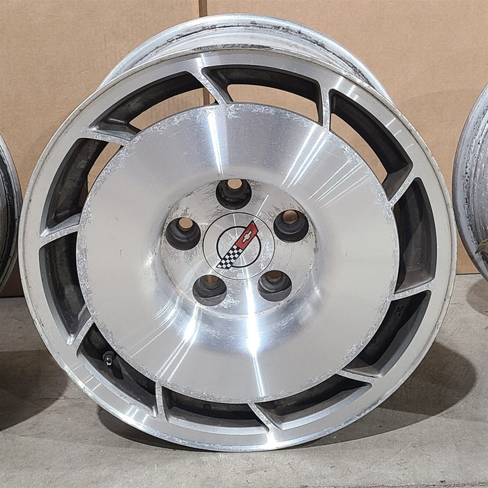 1986 Corvette C4 Wheels Wheel Set 16X9.5 Aa7228